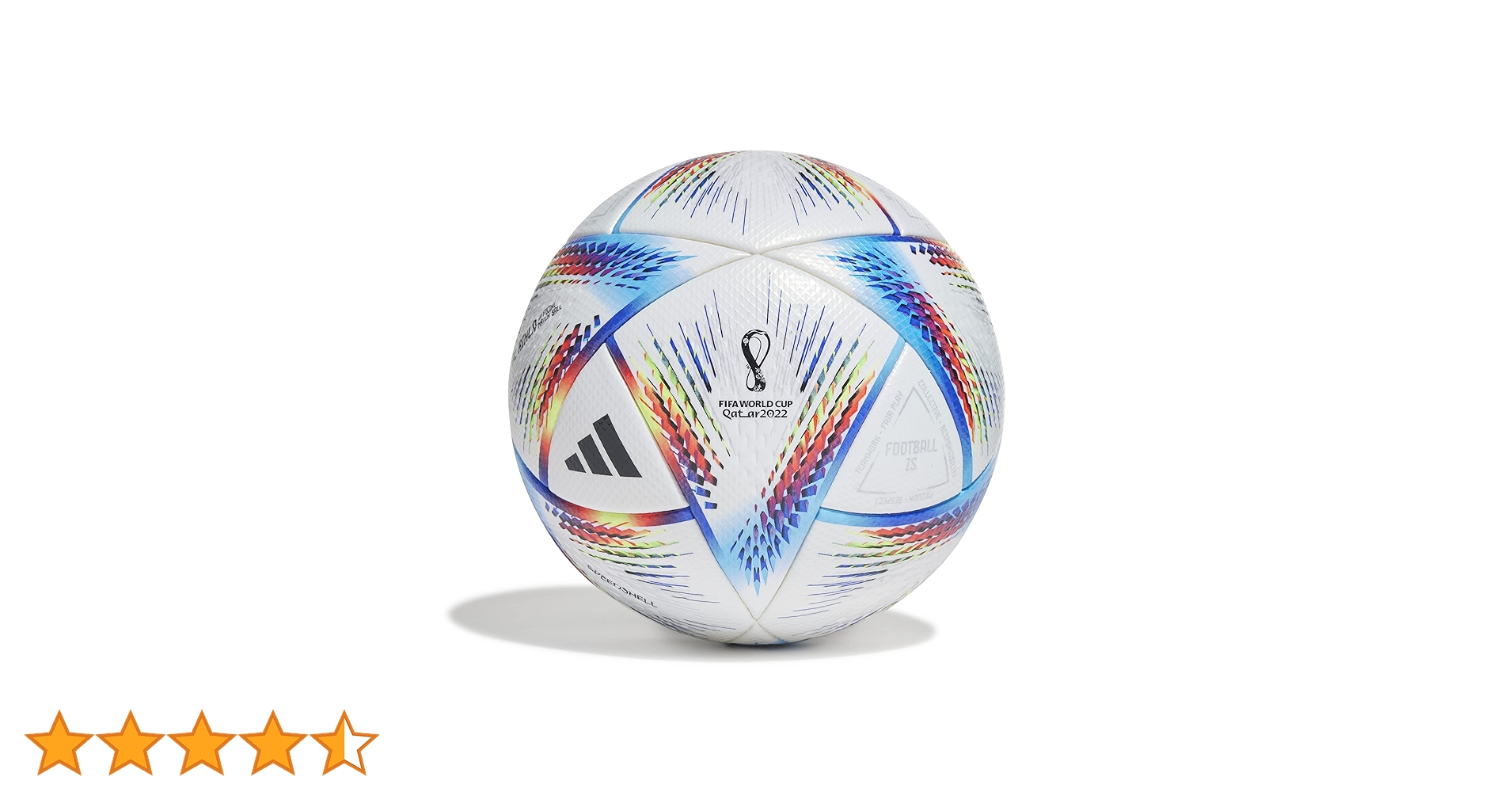 未使用品✨アルリフラ AL RIHLA カタールワールドカップ公式試合球5号球 アディダス サッカーボール 5号球 検定球アル・リフラ FIFAワールド